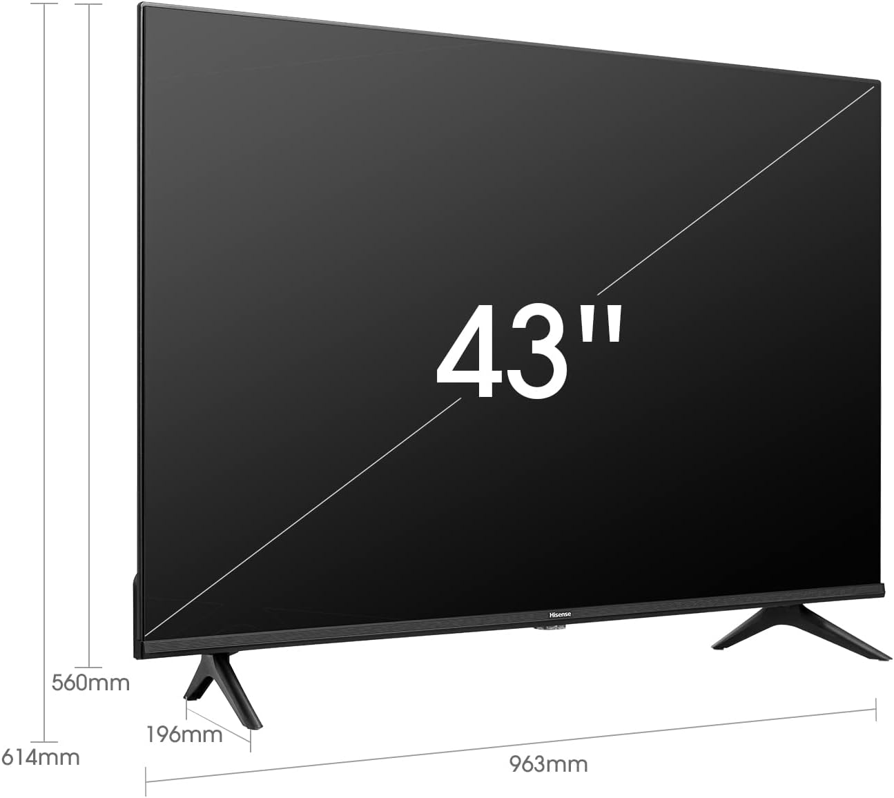 HISENSE QLED Smart TV, 55 Inch E7K with Quantum Dot Colour, Dolby Vision·Atmos, Share to TV, Voice Control and Game Mode VRR ALLM, AI Sports Mode, Youtube, Netflix, Shahid and Anghami,55E7K