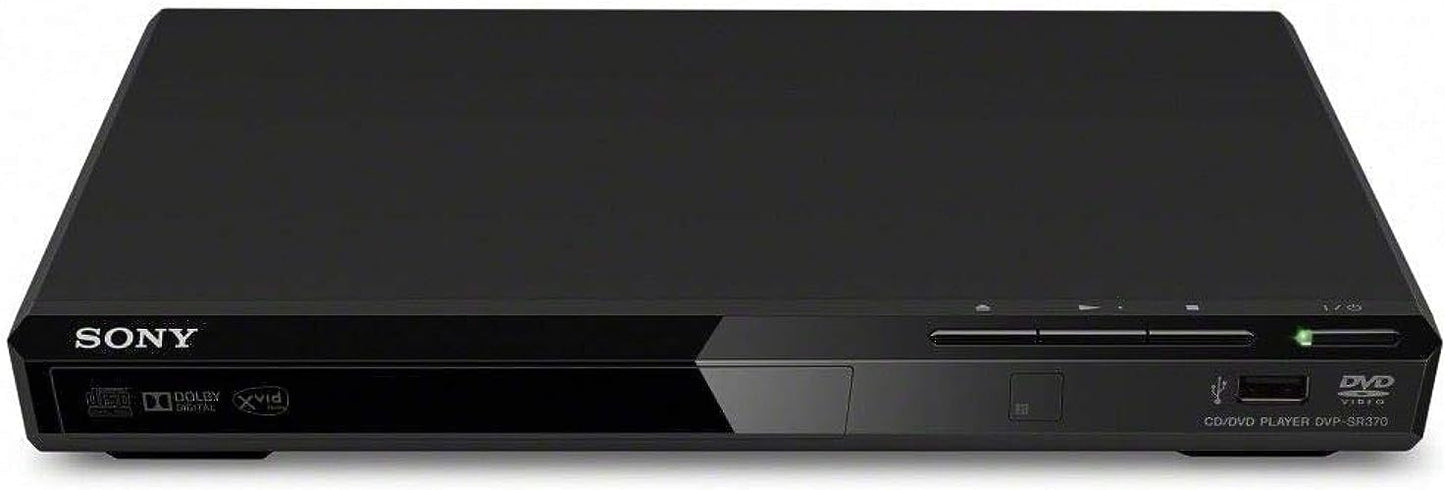 Sony DVP-SR370 DVD Player- Black- USB