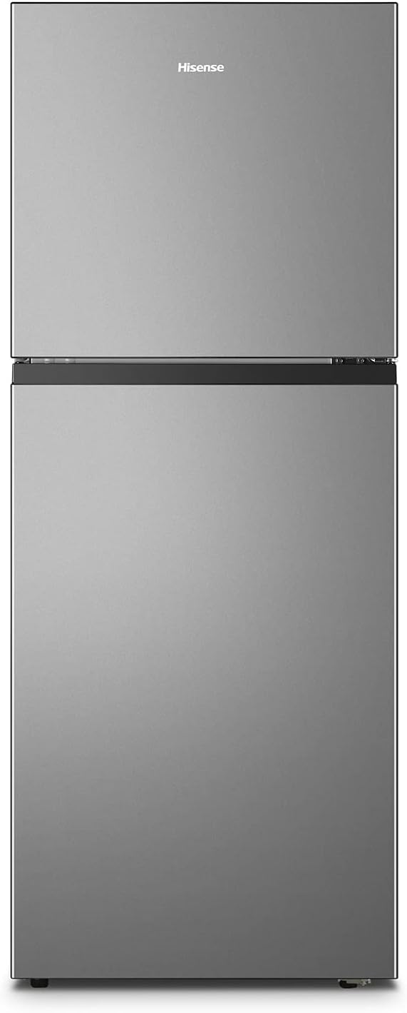 Hisense Refrigerator 264 Liter Top Mount Double Door Silver Model Rt264N4Dgn"Min 1 year manufacturer warranty"