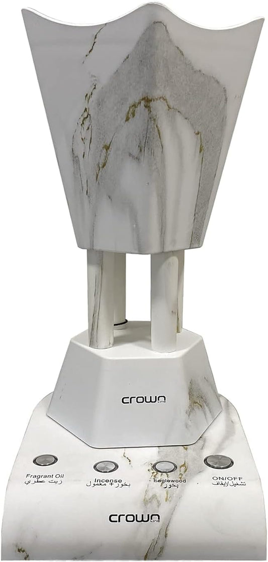 Crownline Ib 251 Electric Incense Burner 220 240 V, 50 60 Hz, 300 360 W, Marble Finished Design"Min 1 year manufacturer warranty"