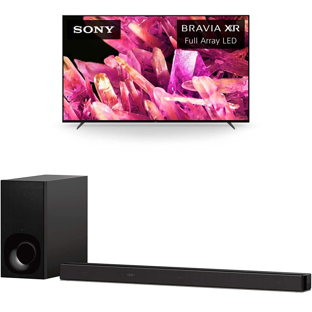 Sony BRAVIA 55 Inch TV 4K UHD HDR Full Array LED with Smart Google HDMI 2.1 and Exclusive Features for The Playstation 5 - XR-55X90K (2022 Model)