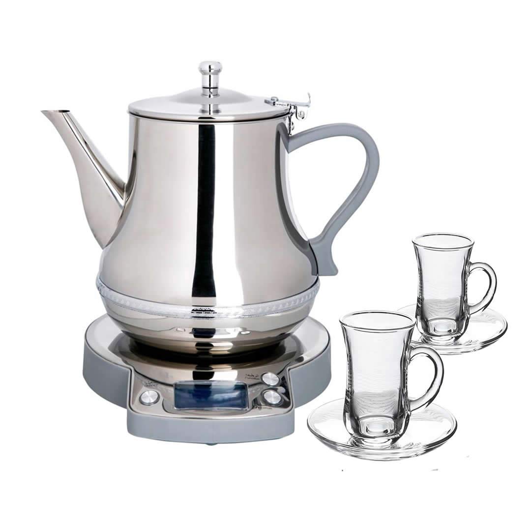 Crownline Karak Tea Maker Kt-188 Silver"Min 1 year manufacturer warranty"