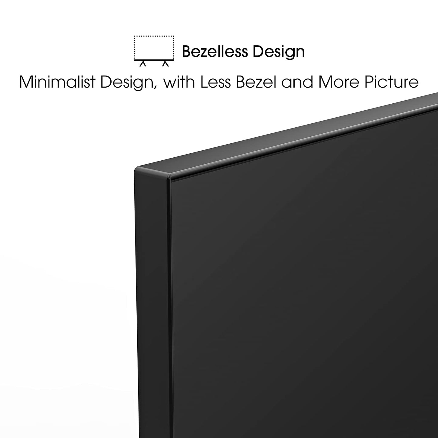 Hisense 50 Inch TV 4K UHD Smart TV, With Dolby Vision HDR, DTS Virtual X, YouTube, Netflix, Freeview Play & Alexa Built-in, Bluetooth & WiFi Black Model 50A61GTUK - 1 Year Full Warranty.