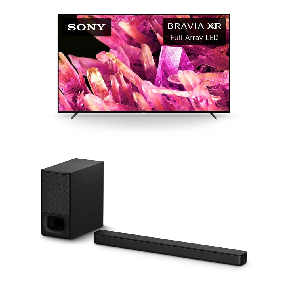 Sony BRAVIA 55 Inch TV 4K UHD HDR Full Array LED with Smart Google HDMI 2.1 and Exclusive Features for The Playstation 5 - XR-55X90K (2022 Model)