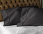 Split Head California King Sheets Sets for Adjustable Beds - 100% Egyptian Cotton 800TC Split Head Flex Top 18" Deep Pocket - 34" Top Split Cal-King, White Solid