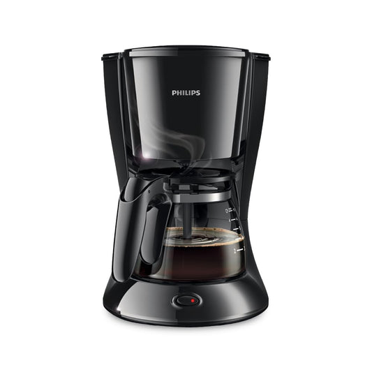 PHILIPS Drip Coffee Maker HD7432/20, 0.6 L, Ideal for 2-7 cups, Black, Medium