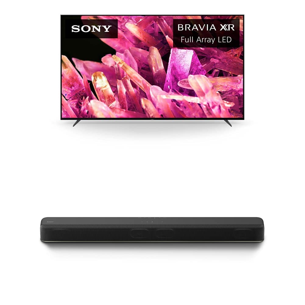 Sony BRAVIA 55 Inch TV 4K UHD HDR Full Array LED with Smart Google HDMI 2.1 and Exclusive Features for The Playstation 5 - XR-55X90K (2022 Model)