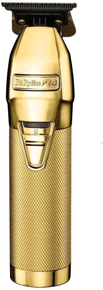 Babyliss PRO Skeleton FX Cordless Hair Trimmer, Outlining Trimmer, A Perfect Grooming Tool, 2hrs Run Time, Gold