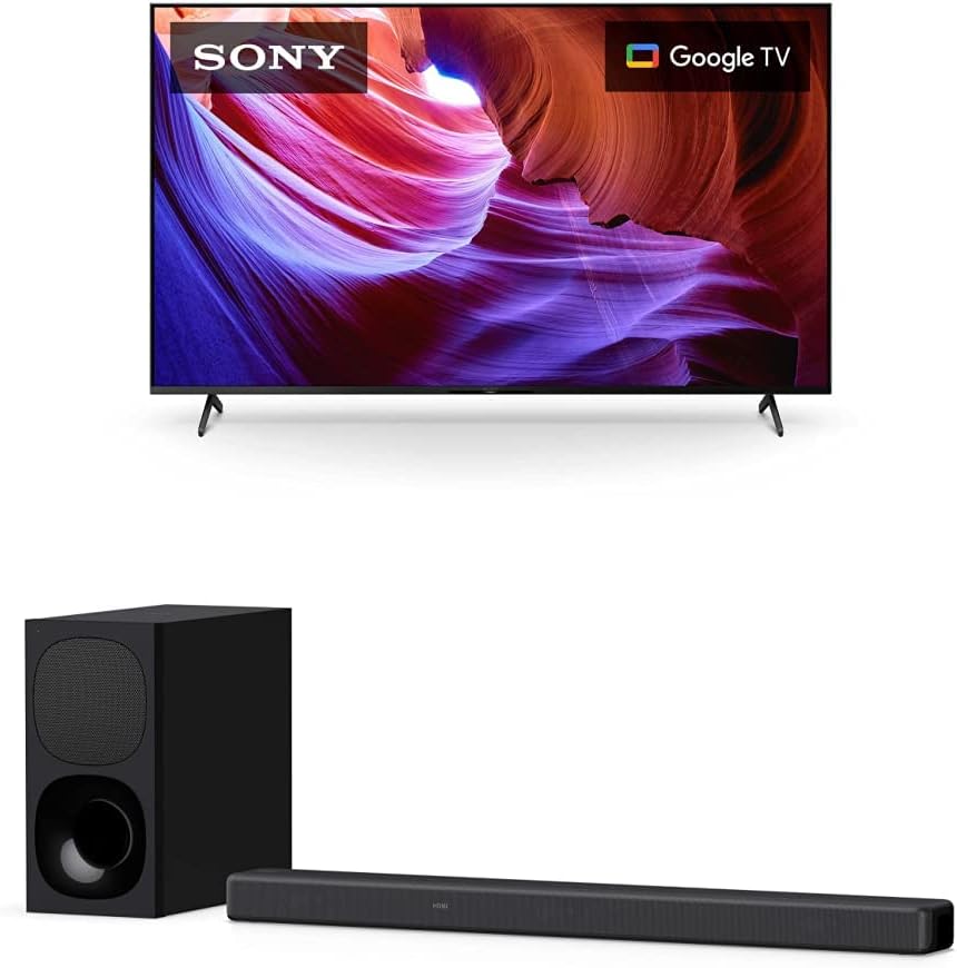 Sony BRAVIA 55 Inch TV 4K UHD HDR Full Array LED with Smart Google HDMI 2.1 and Exclusive Features for The Playstation 5 - XR-55X90K (2022 Model)