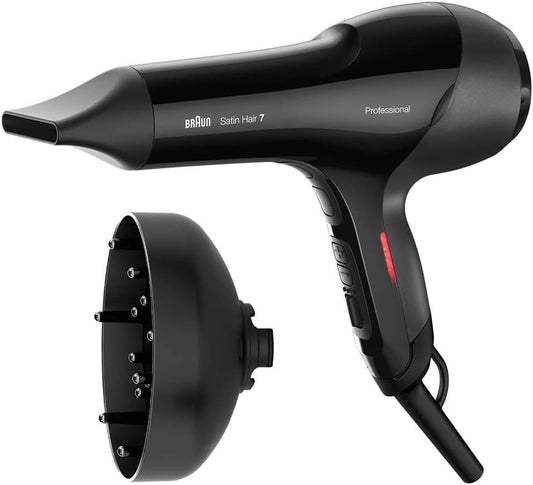 Braun Satin Hair 7 Hd785 Professional Hair Dryer With DiffUSer And Iontec Technology