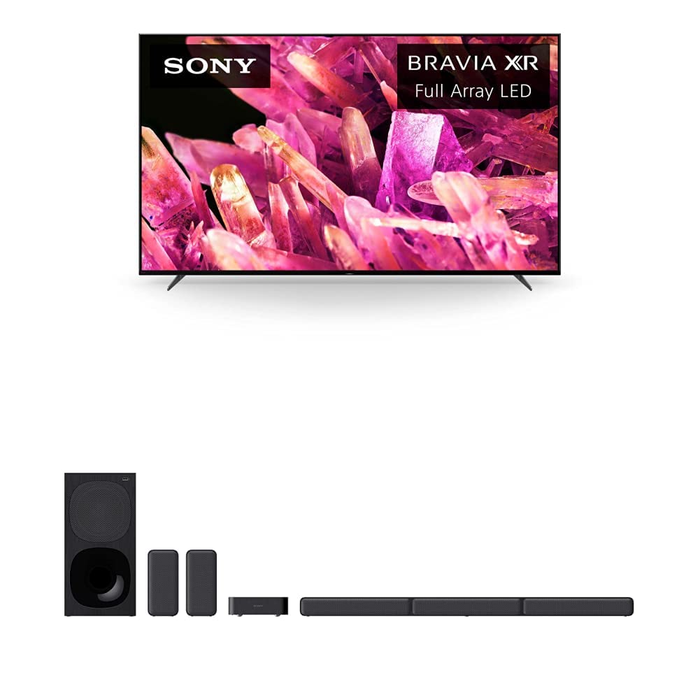 Sony BRAVIA 55 Inch TV 4K UHD HDR Full Array LED with Smart Google HDMI 2.1 and Exclusive Features for The Playstation 5 - XR-55X90K (2022 Model)