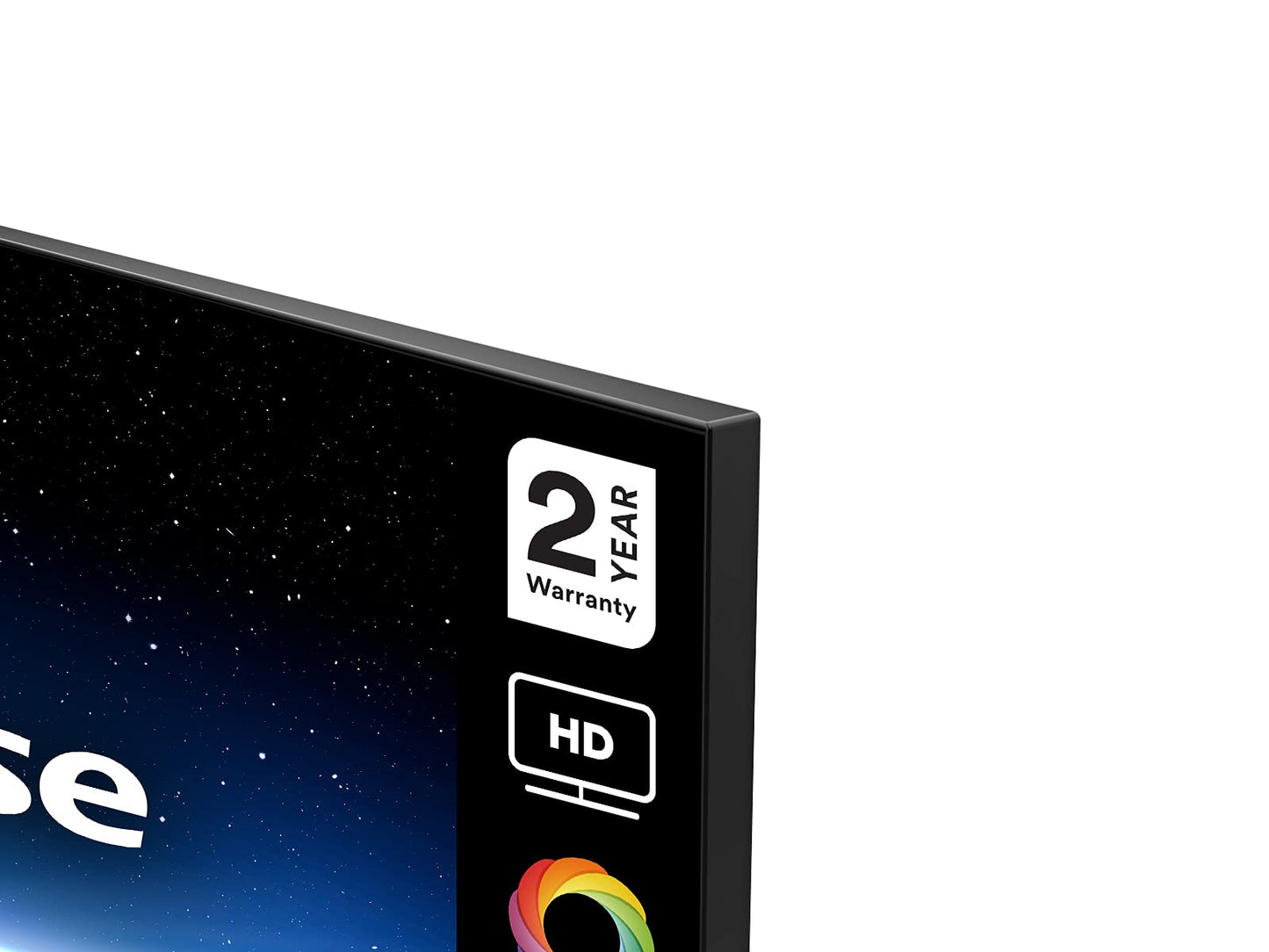 Hisense 50 Inch TV 4K UHD Smart TV, With Dolby Vision HDR, DTS Virtual X, YouTube, Netflix, Freeview Play & Alexa Built-in, Bluetooth & WiFi Black Model 50A61GTUK - 1 Year Full Warranty.