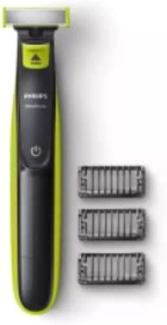 Philips QP2520/33,Philips OneBlade Electric Trimmer, QP2520/33, Trim, edge & Shave, Lime green, charcoal grey, International Version