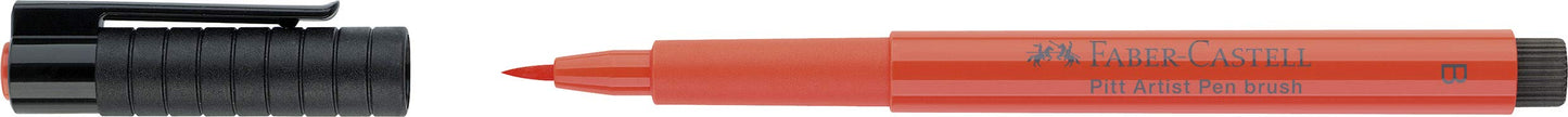 Faber-Castell Art & Graphic Pitt Artist Pen Brush India Ink Pen, Black, Single Pitt Pen, For Art, Craft, Drawing, Sketching, Home, School, University, Colouring