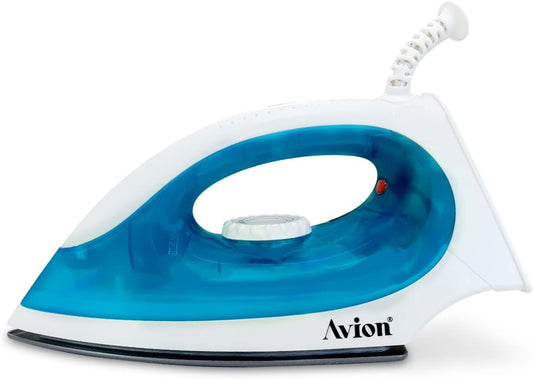 Avion Dry Iron with Non-Stick Coated Solo Plate | Intelligent power -Off Technology And overheat protection -AX48DI