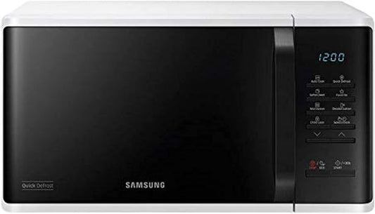 Samsung 23 Liters Solo Microwave with Quick Defrost, White - MS23K3513AW"Min 1 year manufacturer warranty"