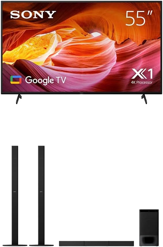 Sony BRAVIA 55 Inch TV 4K UHD HDR Full Array LED with Smart Google HDMI 2.1 and Exclusive Features for The Playstation 5 - XR-55X90K (2022 Model)