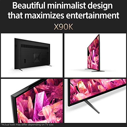 Sony Bravia 189 cm (75 inches) XR series 4K Ultra HD Smart Full Array LED Google TV XR-75X90K (Black)