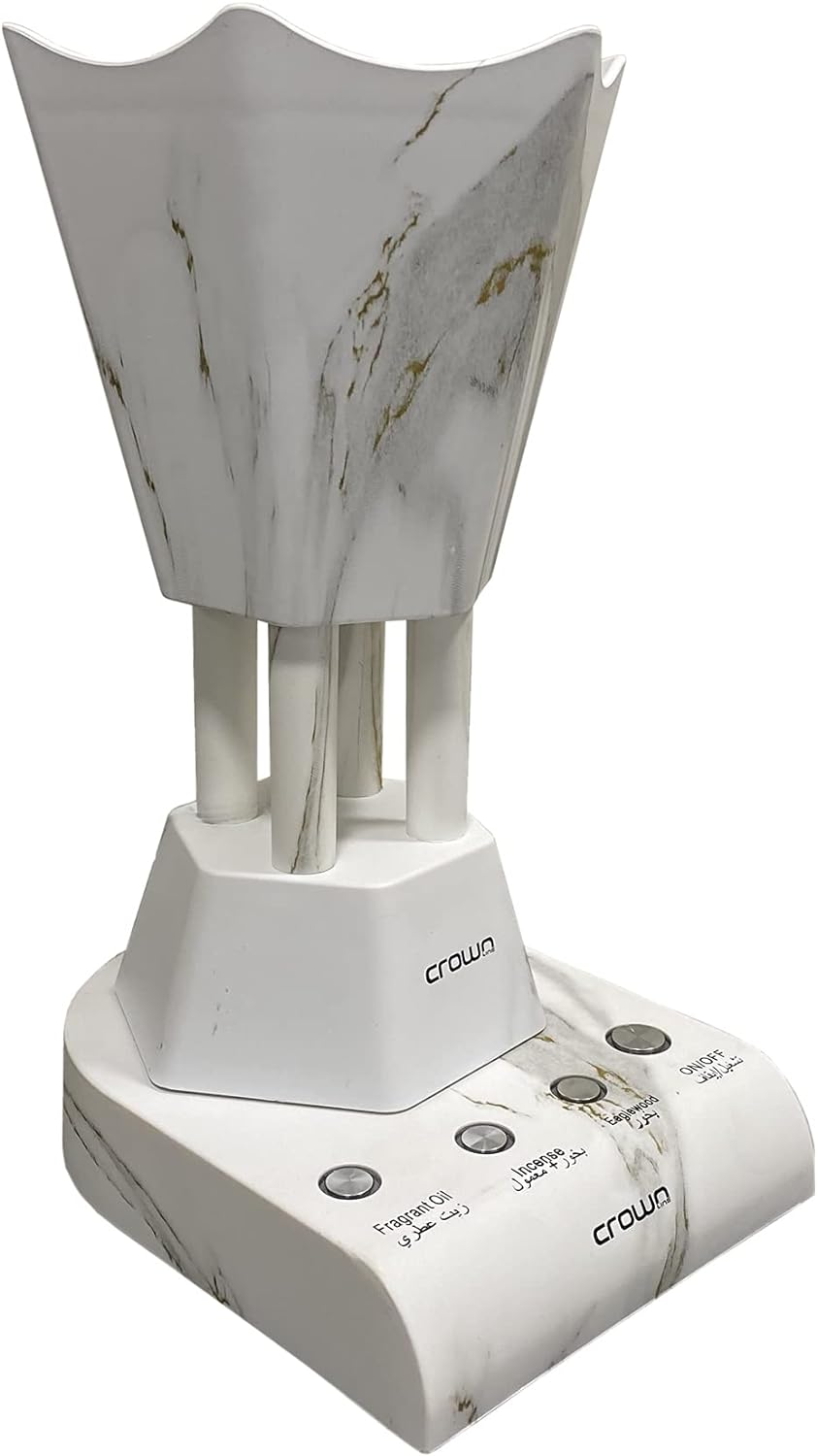 Crownline Ib 251 Electric Incense Burner 220 240 V, 50 60 Hz, 300 360 W, Marble Finished Design"Min 1 year manufacturer warranty"