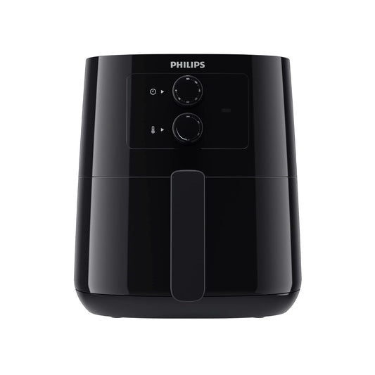 Philips Essential Air Fryer - With Rapid Air Technology, Analogue, Black, 0.8Kg, 4.1L,50Hz - HD9200/91