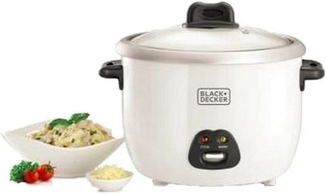 Black+Decker Rice Cooker - RC1850-B5-SP, 1.8 litre"Min 1 year manufacturer warranty"