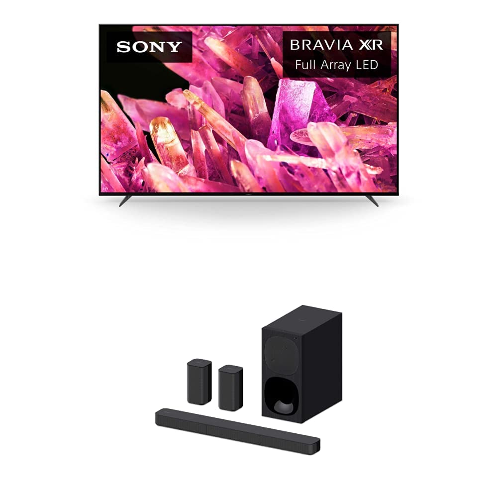 Sony BRAVIA 55 Inch TV 4K UHD HDR Full Array LED with Smart Google HDMI 2.1 and Exclusive Features for The Playstation 5 - XR-55X90K (2022 Model)