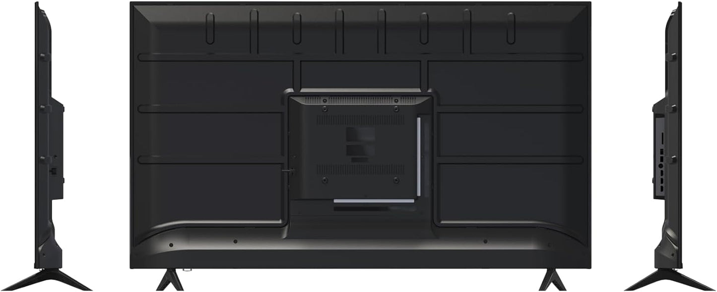 JVC 58 Inch 4K UHD Edgeless Smart TV Powered By VIDAA, Dolby Audio, VIDAA Voice Remote, Bluetooth, DVBT2/S2, LT-58N786VV- Black