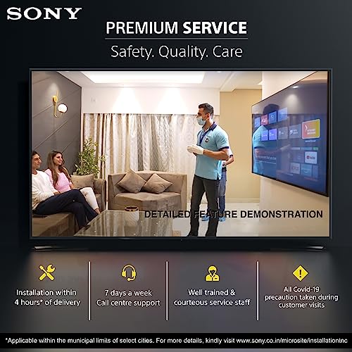 Sony Bravia 210 cm (83 inches) XR Series 4K Ultra HD Smart OLED Google TV XR-83A80L (Black)