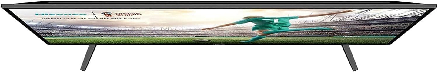 Hisense 50 Inch TV 4K UHD Smart TV, With Dolby Vision HDR, DTS Virtual X, YouTube, Netflix, Freeview Play & Alexa Built-in, Bluetooth & WiFi Black Model 50A61GTUK - 1 Year Full Warranty.