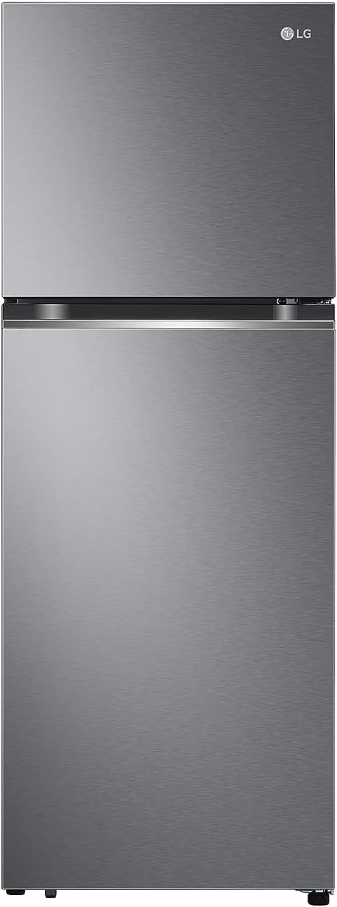 LG 315 Liters New Smart Inverter Refrigerator, Door Cooling+, Dark Graphite Steel Color - GN-B432PQGB