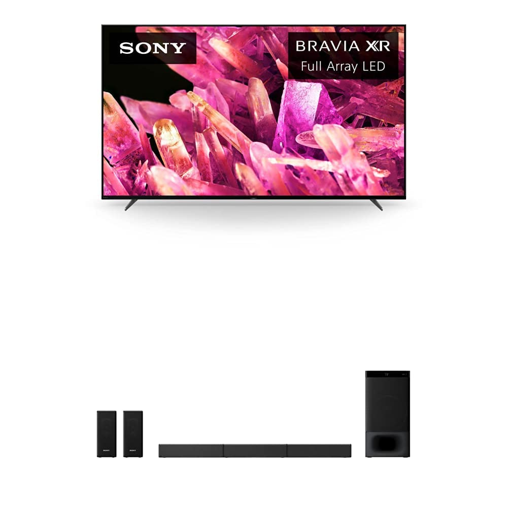 Sony BRAVIA 55 Inch TV 4K UHD HDR Full Array LED with Smart Google HDMI 2.1 and Exclusive Features for The Playstation 5 - XR-55X90K (2022 Model)