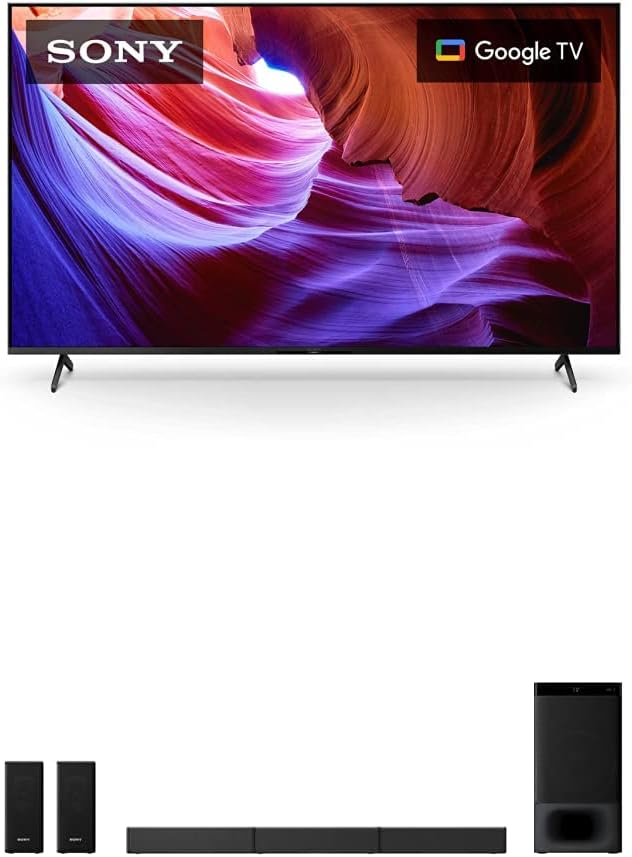 Sony BRAVIA 55 Inch TV 4K UHD HDR Full Array LED with Smart Google HDMI 2.1 and Exclusive Features for The Playstation 5 - XR-55X90K (2022 Model)