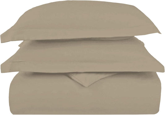 Pizuna Pure 100% Cotton King Duvet Cover Set, 1000 Thread Count Long Staple Cotton Thick Sateen Weave with Button Closure (Combed Baby Blue Cotton Duvet Cover King)