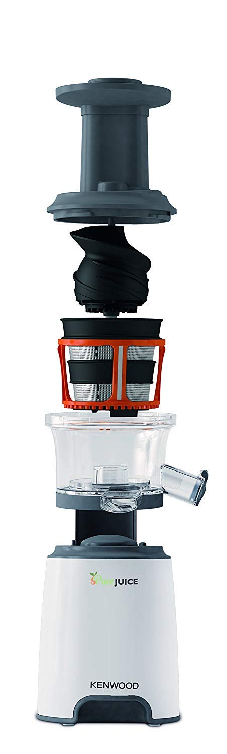Kenwood Pure Juice Pro Slow Juicer, Metal, Jmm70.000Bk, Silver