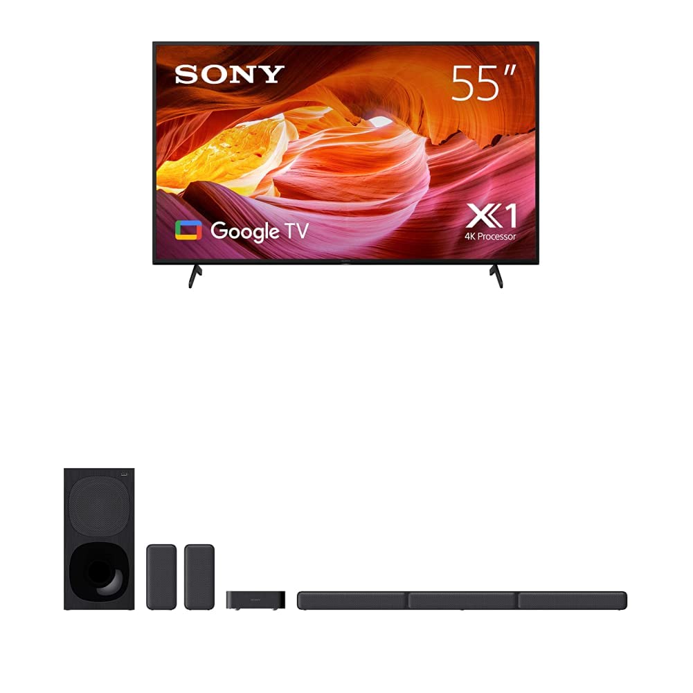 Sony BRAVIA 55 Inch TV 4K UHD HDR Full Array LED with Smart Google HDMI 2.1 and Exclusive Features for The Playstation 5 - XR-55X90K (2022 Model)