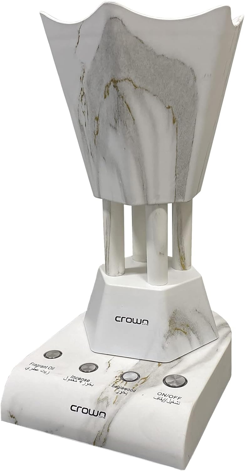Crownline Ib 251 Electric Incense Burner 220 240 V, 50 60 Hz, 300 360 W, Marble Finished Design"Min 1 year manufacturer warranty"