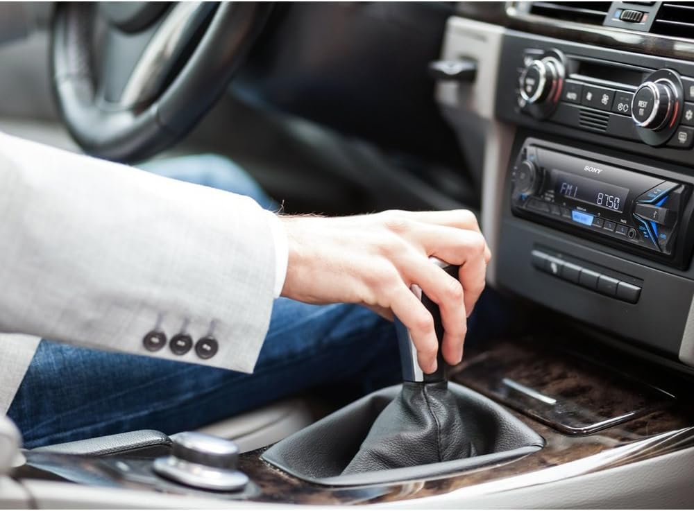 Sony DSX-A416BT Car radio With Dual Bluetooth, NFC, USB and AUX connection and Apple iPod/iPhone Control, 35000 Colours and Handsfree - Multi-Colour