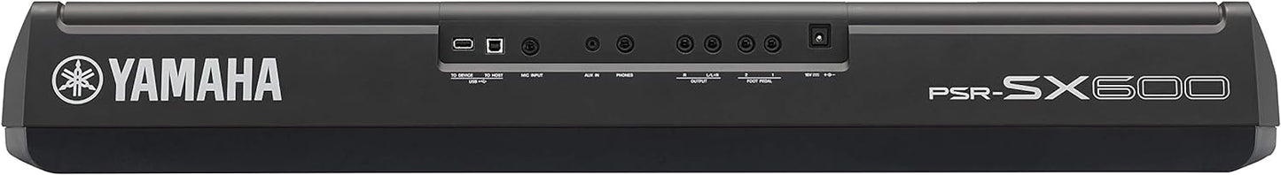 Yamaha Digital Keyboard - A Versatile, Entry-Level Keyboard with 61 Touch-Sensitive Keys, 622 Instrument Voices, Black,PSR-E373