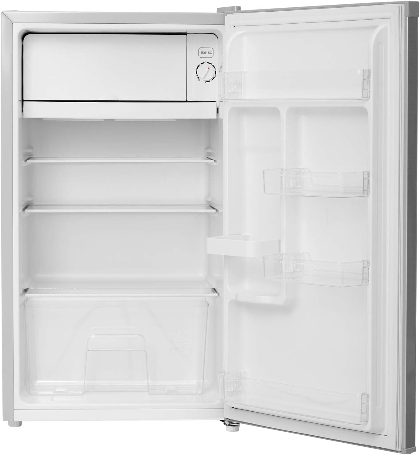 Hisense Single Door Refrigerator 122 Liter Rr122D4Asu Silver Compressor Warranty For 10 Years