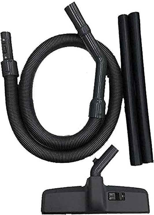 Vacuum cleaner pipes full-set-brush,hose, pipe Hitachi compactable, black
