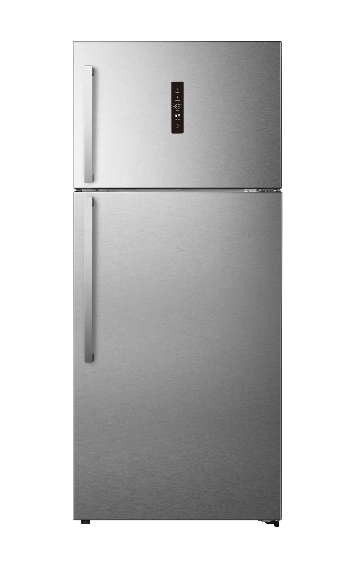 Hisense RT729N4ASU1 Top Mount Refrigerator with Digital Display Control,Multi Air Flow,Tampered Glass shelves,Twist Ice Maker,No Frost.