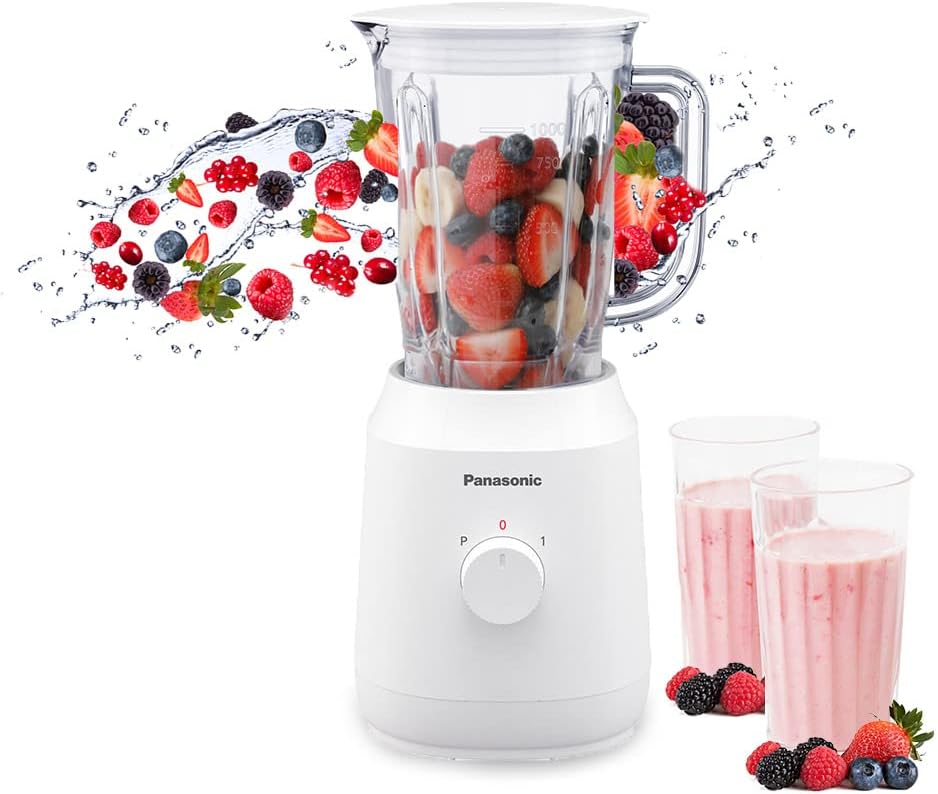 Panasonic - 400W Blender With 2 Mill - Mxex1021Wtz"Min 1 year manufacturer warranty"