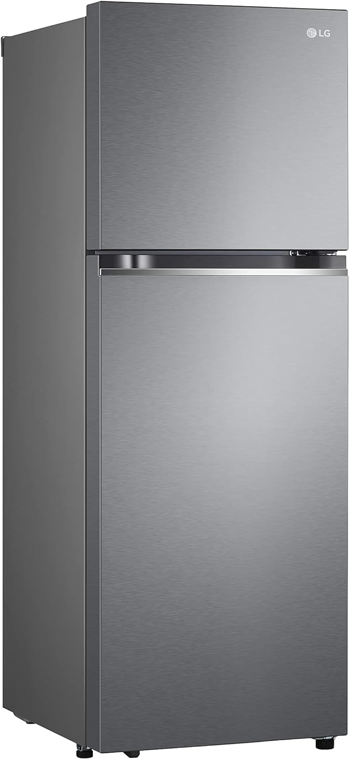 LG 315 Liters New Smart Inverter Refrigerator, Door Cooling+, Dark Graphite Steel Color - GN-B432PQGB