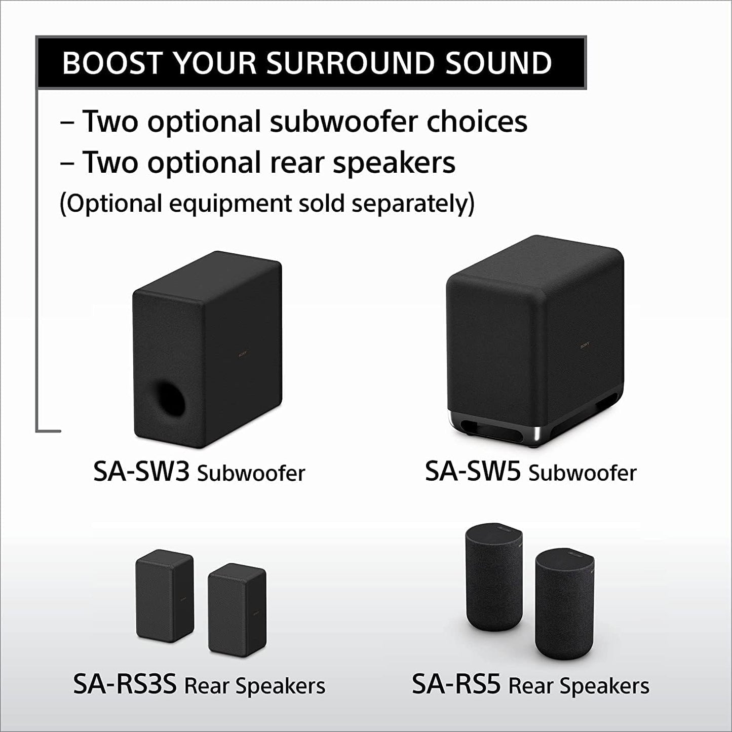 Sony HT-A3000 3.1ch Dolby Atmos Soundbar Surround Sound Home Theater with DTS:X Works with Google Assistant