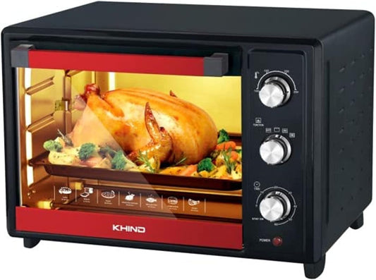 KHIND Brand from Malaysia OTG Electric Oven 1600W 32L XL Capacity, Timer upto 60mins with Rotisserie and Convection Function