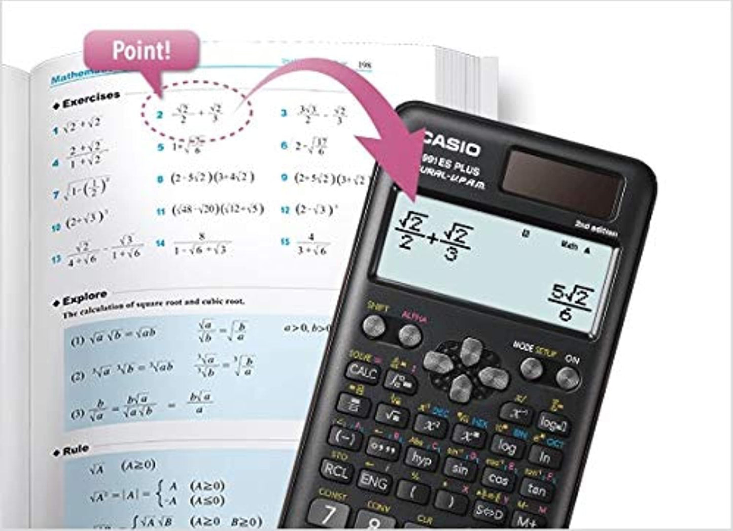 Casio Scientific Calculator, Fx-570Es Plus (Second Edition)