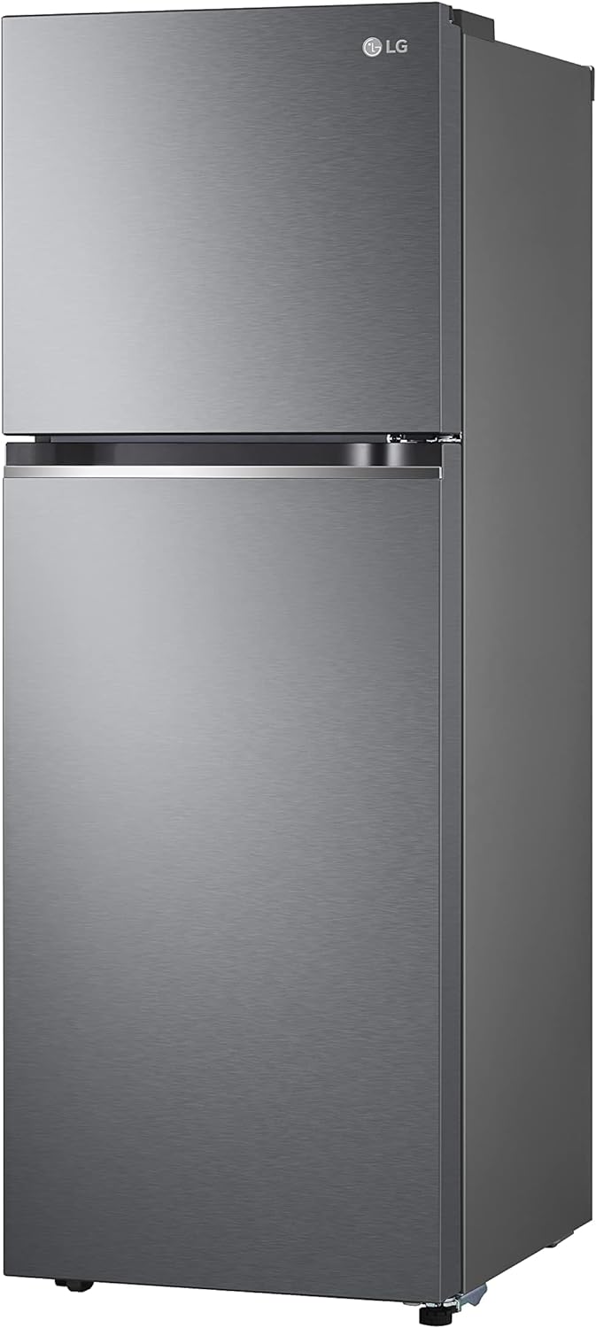 LG 315 Liters New Smart Inverter Refrigerator, Door Cooling+, Dark Graphite Steel Color - GN-B432PQGB