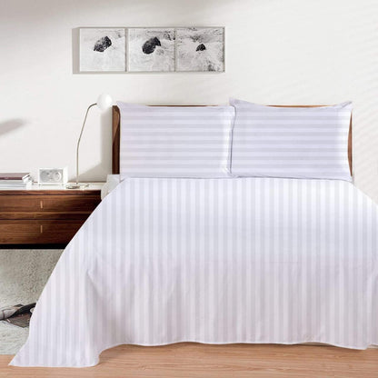 California King Size 100% Egyptian Cotton Flat Bed Sheet, Easy to Wash 800 Thread Count California King Size 1Pc Flat Sheets - 108 Inches x 110 Inches - Ivory Solid