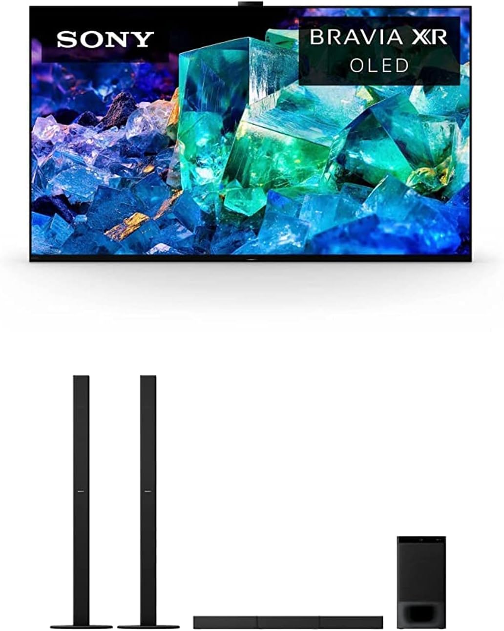 Sony BRAVIA 55 Inch TV 4K UHD HDR Full Array LED with Smart Google HDMI 2.1 and Exclusive Features for The Playstation 5 - XR-55X90K (2022 Model)