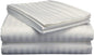 Half Split Sheets-Split Top King Sheets Split Head King Sheets Sets for Adjustable Beds - 100% Egyptian Cotton 800TC Split Head Flex Top 18" Deep Pocket - 34" Top Split King, Dark Grey Solid